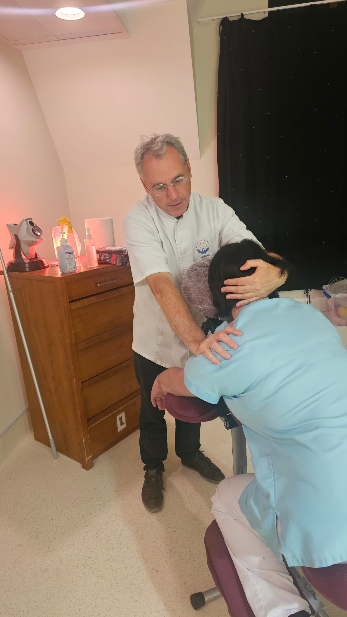Des massages bien-être à l’EHPAD Saint-Augustin de Boulogne-sur-Mer